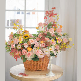 《月亮心事》- 超大号花篮