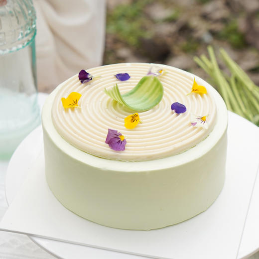 「清新」茉莉梅子--茉莉奶茶布丁梅子马蹄酱动物奶油蛋糕【茶味清新 口感清甜】
 商品图2