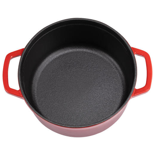 【迈卡罗】迈卡罗珐琅锅4L加厚搪瓷锅燃气电磁炉通用不粘锅MC-4057 商品图10