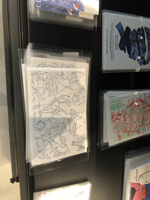 50星图系列凸版卡片 商品图0