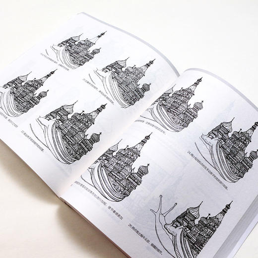 黑白装饰画 创意手绘插画教程 商品图2
