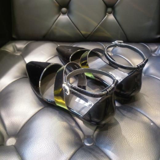 LFGJ 9504 设计师款牛皮平底尖头女鞋 商品图11