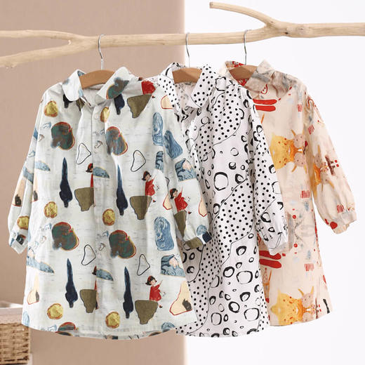 【特价清仓】龙之涵 亲子款呢两穿风衣裙 100%棉 婴幼儿A类标准 商品图8