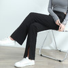 「“大象腿”福音」轻松遮肉  适合各种腿型！2024爆款新春西装裤 垂感舒适高腰开叉直筒裤 显高显瘦 秒变大长腿 小个子也能穿的显瘦显高神裤 商品缩略图5