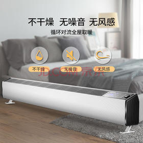 【大宇】大宇（DAEWOO）取暖器/电暖器/电暖气家用/踢脚线移动地暖静音节能办公卧室电热风大面积烤火炉DWH-B2201E