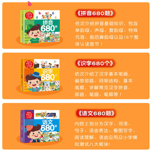 米拉朵小学入学准备全方案（共6册）3-6岁幼小衔接 商品图2