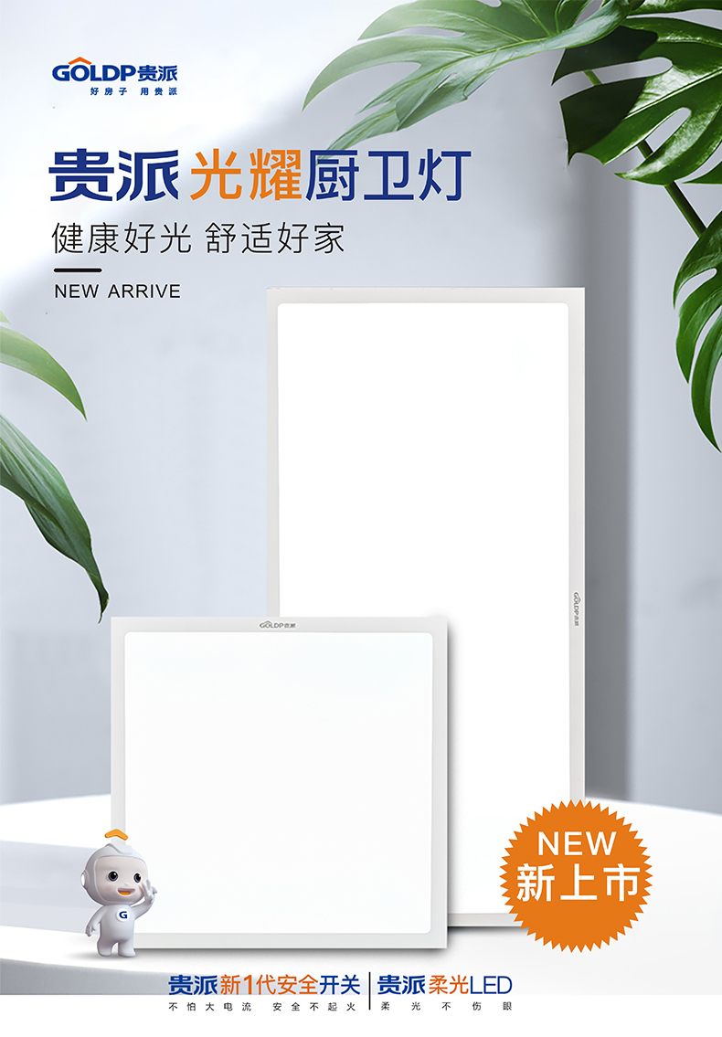 贵派 光耀厨卫灯 30*60 24W