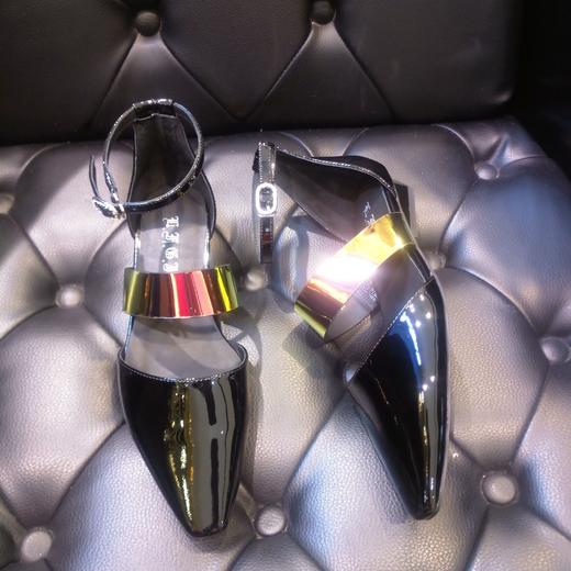 LFGJ 9504 设计师款牛皮平底尖头女鞋 商品图9