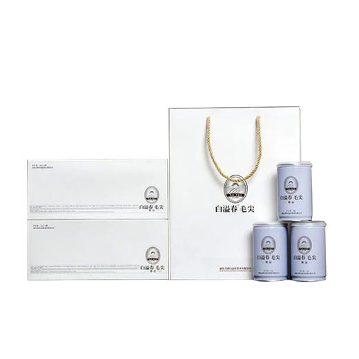 【宜昌助农馆】五峰白溢春 雅品贡芽 384g 48克*4罐*2条/提 商品图0