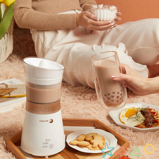 【法格】FAGOR法格奶茶机TK-2200B，家用小型多功能全自动自制奶茶机迷你便携一体式 商品图4
