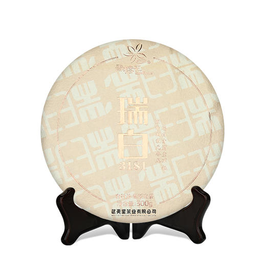 武夷星瑞白3181白牡丹白茶福建福鼎白茶老白茶茶叶茶饼300g 商品图0