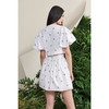 【苏茜】小鹿藻异形小方领泡泡袖短上衣/00182 商品缩略图3