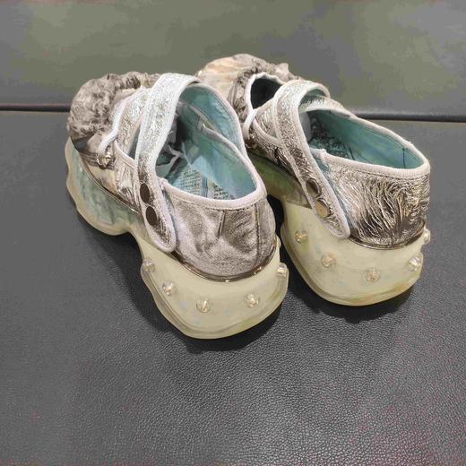 lFGJ 4838春季松糕鞋网红潮个性包头凉鞋时尚厚底老爹鞋 商品图10