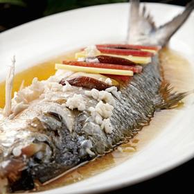 洒酿蒸缅甸鲥鱼带料包