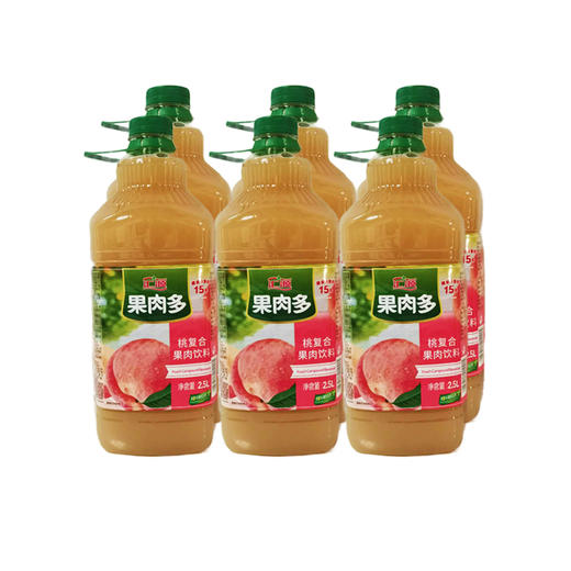 [饮料]汇源果肉多桃复合饮料2.5L 商品图1