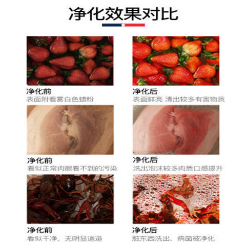 【迈卡罗】迈卡罗洗菜机，全自动活氧食材净化机，臭氧果蔬清洗机，家用多功能蔬菜水果消毒机MC-4063 商品图2