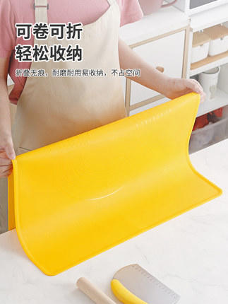 暗纹硅胶垫 50*40cm 多色可选  揉面垫 硅胶垫家用不粘加厚擀面垫 商品图2