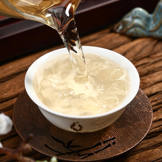 武夷星茶叶雪榕花白毫银针357g饼装福建福鼎白茶茶叶老白茶自饮茶 商品图2