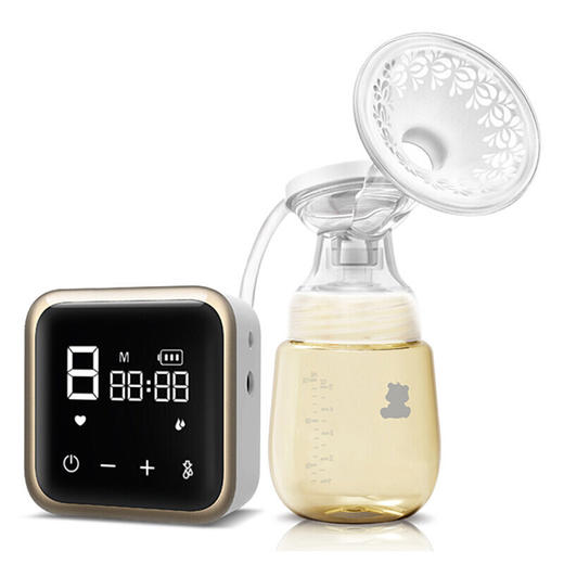 小白熊电动吸奶器孕妇产后按摩挤奶器自动吸乳器无痛吸奶便携0851 商品图3