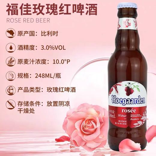 福佳玫瑰果味啤酒 248ml/瓶 商品图1