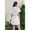 【嘭嘭鹿】小鹿藻纯白短款花苞半裙/00085 商品缩略图3