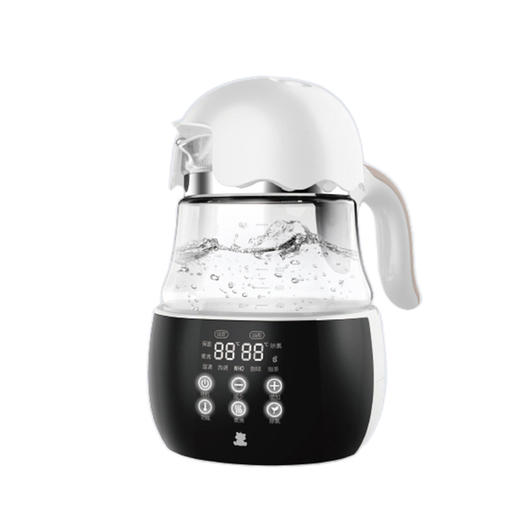 小白熊调奶器0857二代宝宝婴儿冲泡奶粉暖奶器恒温电水壶【小白熊】 商品图0