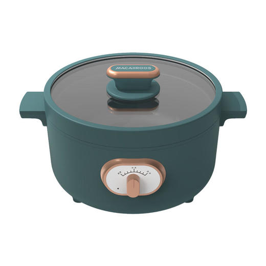 【迈卡罗】迈卡罗多功能电火锅多用途锅年货价锅不粘锅电煮锅3L电火锅MC-HG316 商品图5