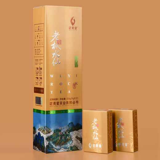 武夷星老枞水仙竖条装108g武夷山武夷岩茶乌龙茶特级茶叶浓香型 商品图2