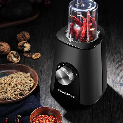 【迈卡罗】迈卡罗多功能料理机迷你榨汁机干磨机四合一MC-2156 商品图1