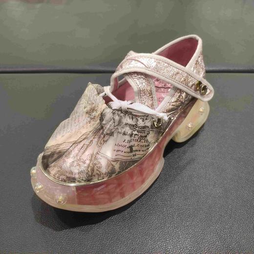 lFGJ 4838春季松糕鞋网红潮个性包头凉鞋时尚厚底老爹鞋 商品图2