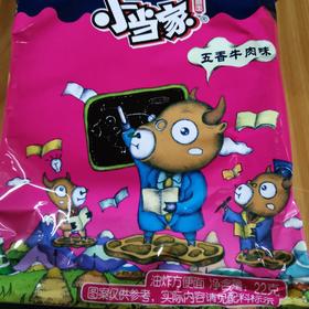 统一小当家干脆面五香牛肉味20g