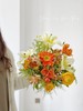 【气象站台】黄天霸百合3朵 橙色非洲菊1 橙色香雪兰3 橙色水仙百合2 橙色洋牡丹2 送黄莺草3（往后余生设计） 商品缩略图6