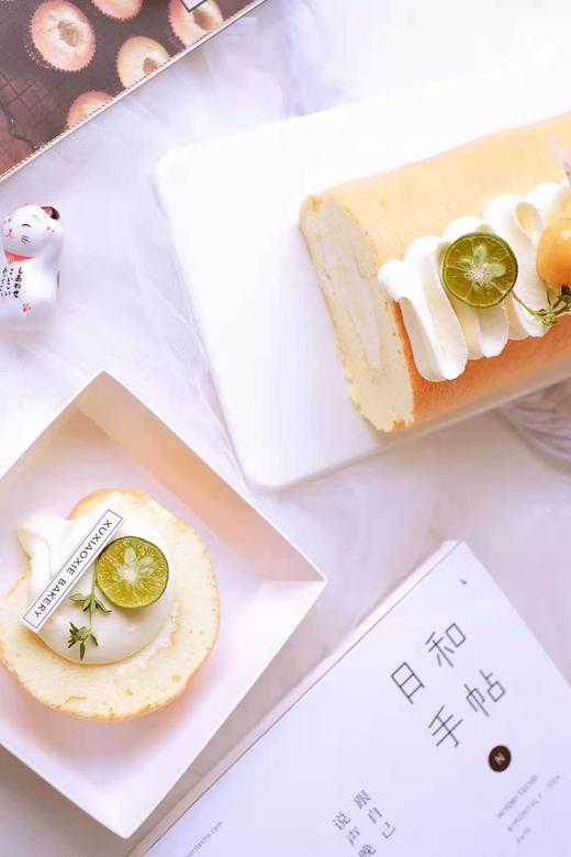 不是所有蛋糕卷都叫浮云卷！香缇奶油+顺滑的香草卡仕达酱，一口下去犹如浮云一般轻盈柔软 商品图3