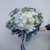 《岁月》-蓝白色系花束 商品缩略图2