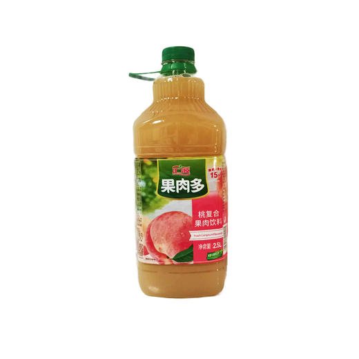 [饮料]汇源果肉多桃复合饮料2.5L 商品图4