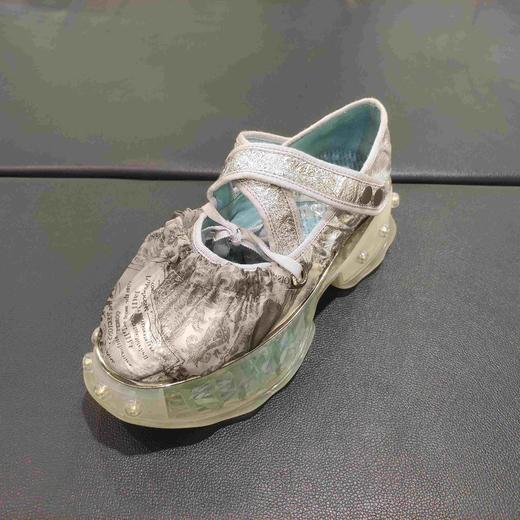 lFGJ 4838春季松糕鞋网红潮个性包头凉鞋时尚厚底老爹鞋 商品图0