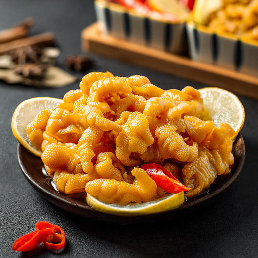 【网红爆款美味不用啃】爱肌动柠檬酸辣无骨鸡爪200g/罐韧劲儿足肉质饱满入味透彻开罐即食热卖 商品图1