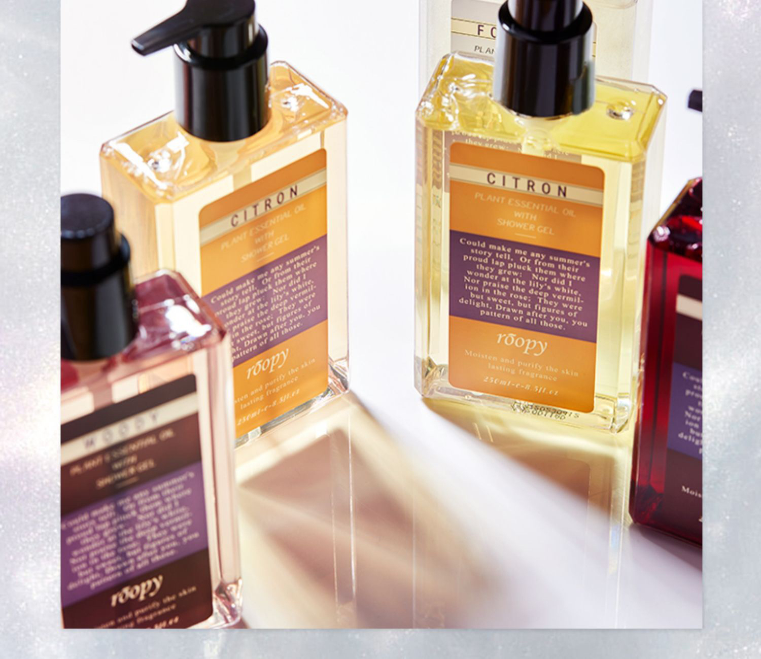 roopy润培 植物精粹香水沐浴露 250ml