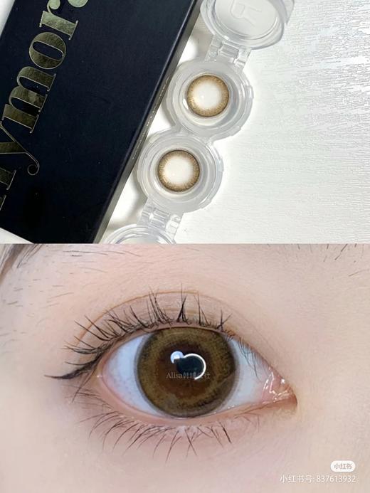 【小红书推荐款】hymora 小红书推荐款-梨香褐，年抛/直径14.5/着色13.6，138/副，198/两副，238/三副，最高度数有1000度，（更多款式下拉链接查看商品详情任选） 商品图6