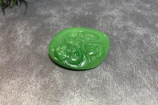 【御珠宫坊】碧玉花鱼挂件 商品图3