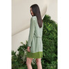 【冰藻】海松绿真丝丝绒垂坠感短外套/00190 商品缩略图3