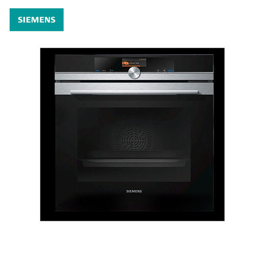 西门子（SIEMENS）德国原装进口 71升大容量 嵌入式烤箱 HB676G8S1W 商品图0