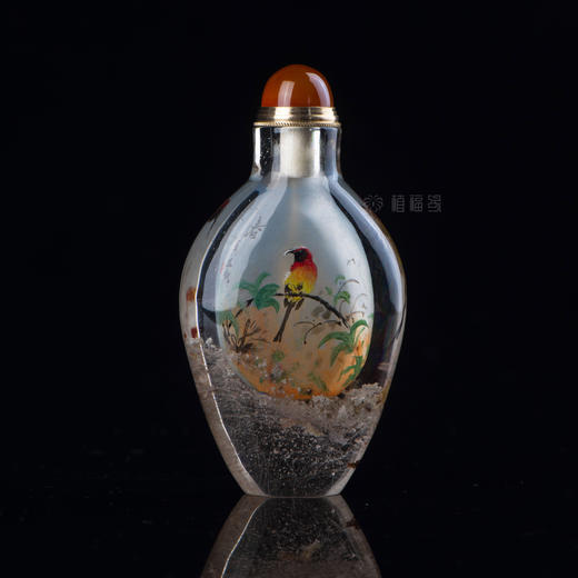 【春】水晶内画鼻烟壶-ZX2103120 商品图0