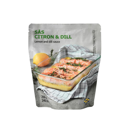 IKEA 宜家 柠檬莳萝沙司 240g 商品图0
