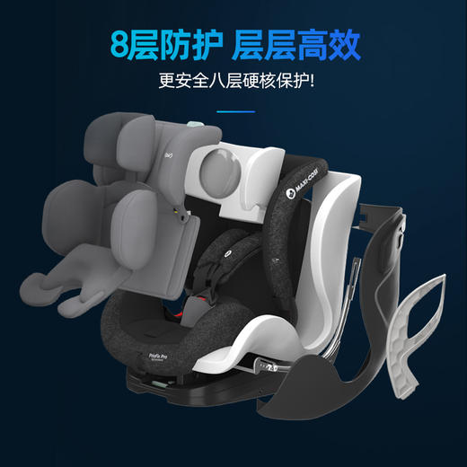 Maxicosi迈可适车载儿童安全座椅婴儿宝宝椅0-7岁汽车priafixpro 商品图3