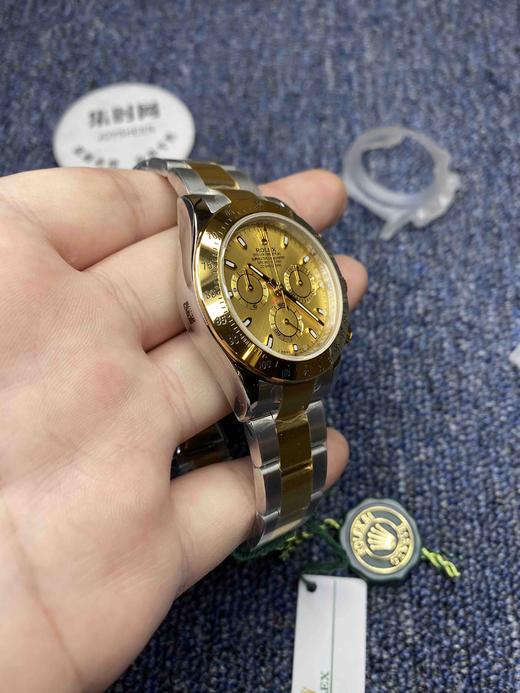 ROLEX劳力士 宇宙计时型 迪通拿金面间金款 改装Cal.4130自动机械计时机芯 商品图2