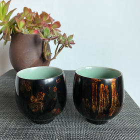 大漆青瓷手握杯