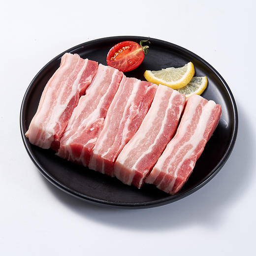 【赠送梅花肉丝100克】亚麻籽猪肉五花300克 商品图1