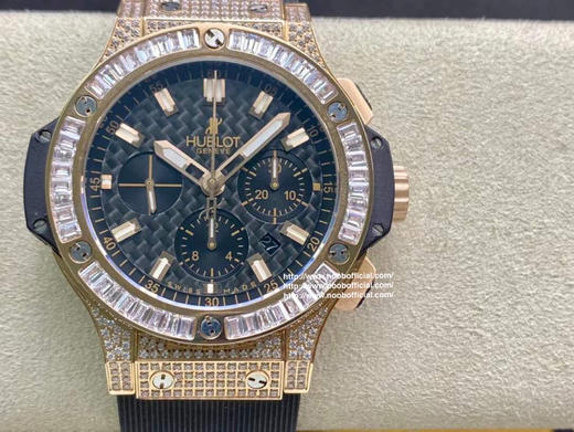 宇舶hublot 恒宝BIG BANG 4100原装机芯
301.PB.131.RX 双卜蓝宝石玻璃，44mm 原版开模 商品图0