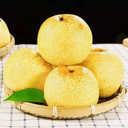 安徽砀山酥梨带箱10斤 梨子新鲜当季水果皇冠脆梨香甜梨应季整箱5包邮